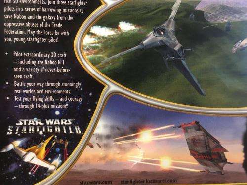 PS2 - Star Wars Starfighter - Platinum