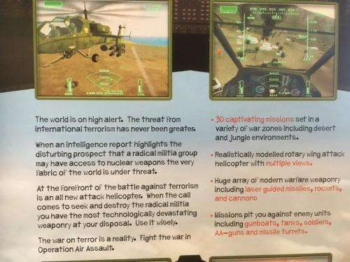 PS2 - Operation Air Assault