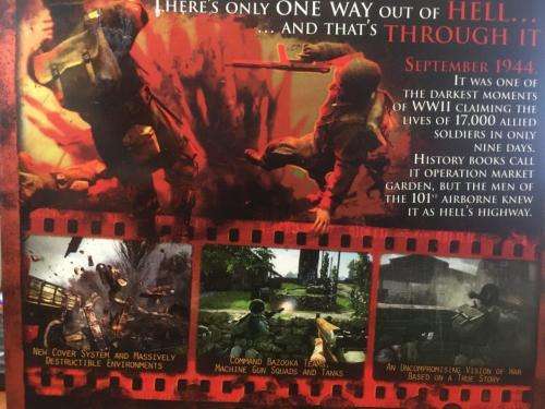 PS3 - Brothers In Arms Hell's Highway - Steel Book