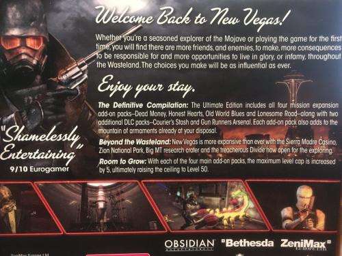 PS3 - Fallout New Vegas Ultimate Edition