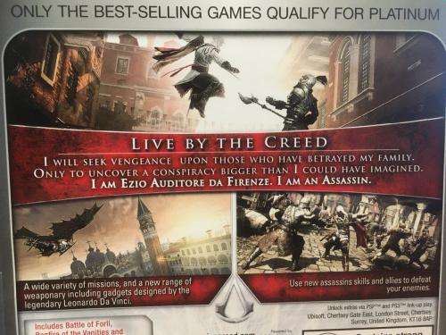 PS3 - Assassins Creed II Game Of The Year Edition - Platinum