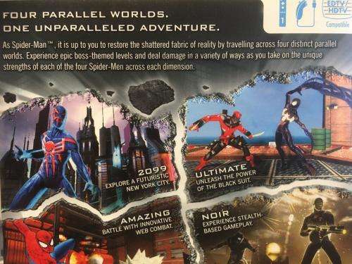 Wii - Spider-Man Shattered Dimensions