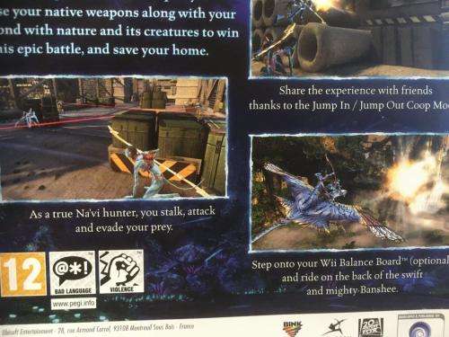 Wii - James Cameron`s Avatar The Game