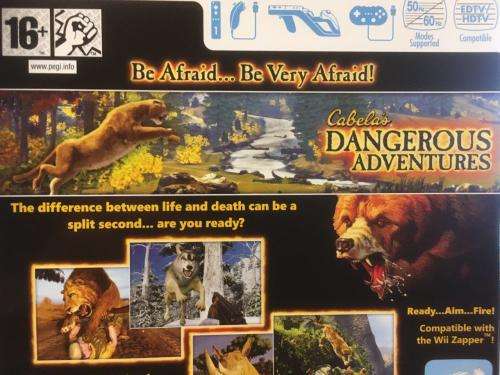 Wii - Cabela`s Dangerous Adventures