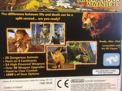 Wii - Cabela`s Dangerous Adventures