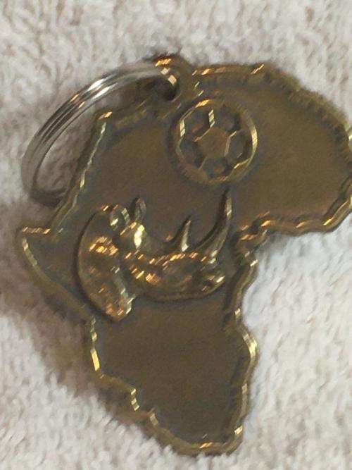 Football Spain South Africa World Cup 2010 Metal Keyring (NOS)