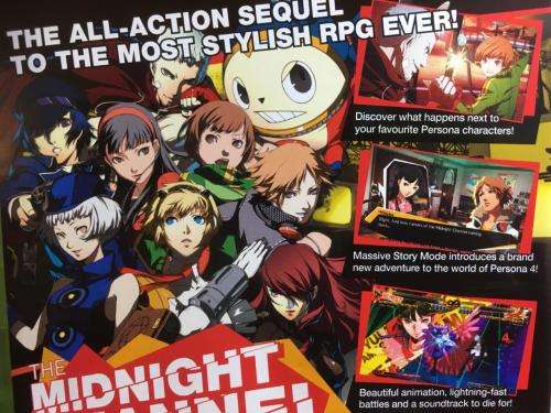 Xbox 360 - Persona 4 Arena (No Sound track disc)