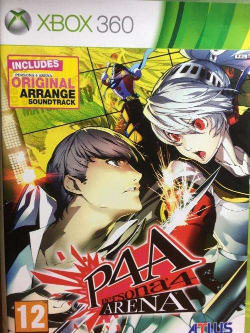 Xbox 360 - Persona 4 Arena (No Sound track disc)
