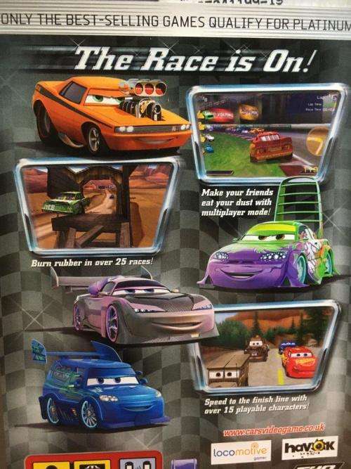 PSP - Disney Pixar Cars - Platinum