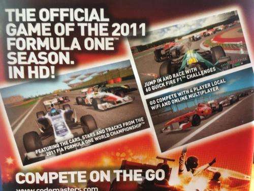 PSVITA - F1 Formula 1 2011