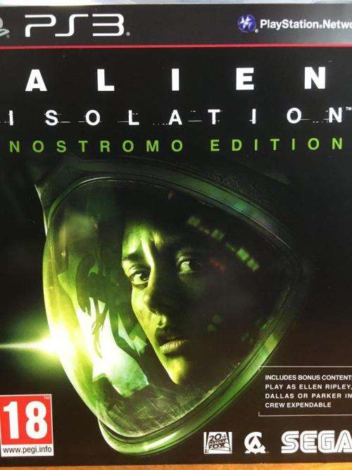 PS3 - Alien Isolation Nostromo Edition