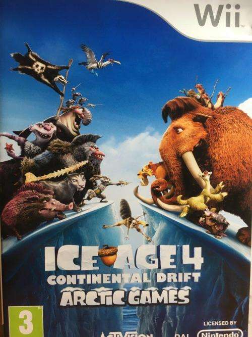 Wii - Ice Age 4 Continental Drift Arctic Games