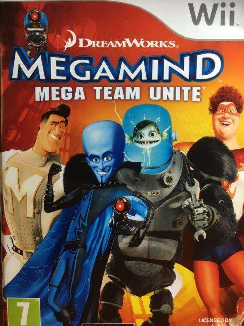 Wii - MegaMind Mega Team Unite