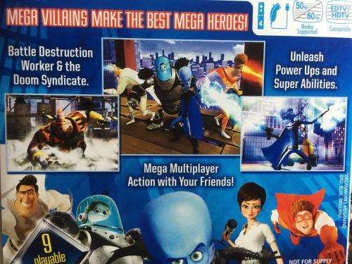 Wii - MegaMind Mega Team Unite