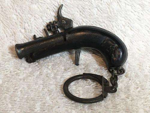 Vintage Pirate Cap Gun Key Chain