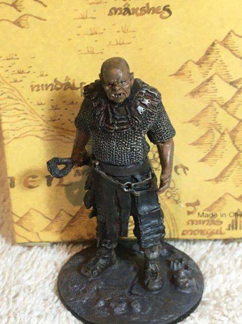 Lord of the Rings - Orc Brute - Eaglemoss Lead Piece - +- 6cm 2004 (NOS)
