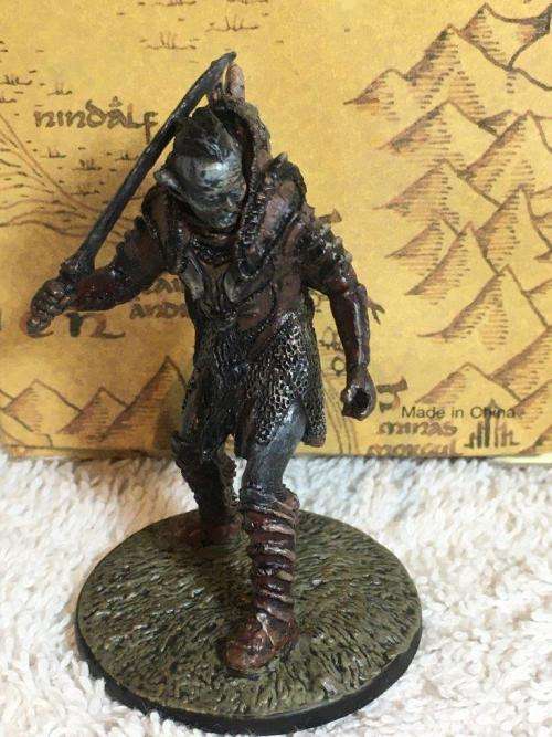 Lord of the Rings - Orc Scout - Eaglemoss Lead Piece - +- 6cm 2004 (NOS)