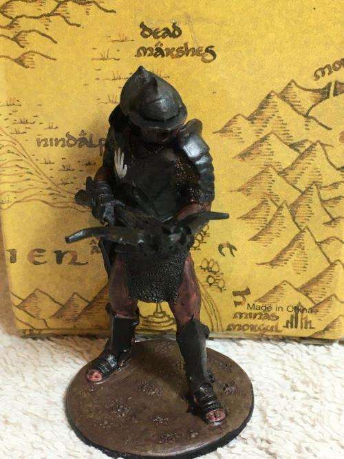Lord of the Rings - Crossbow Uruk Hai - Eaglemoss Lead Piece - +- 6cm 2004 (NOS)