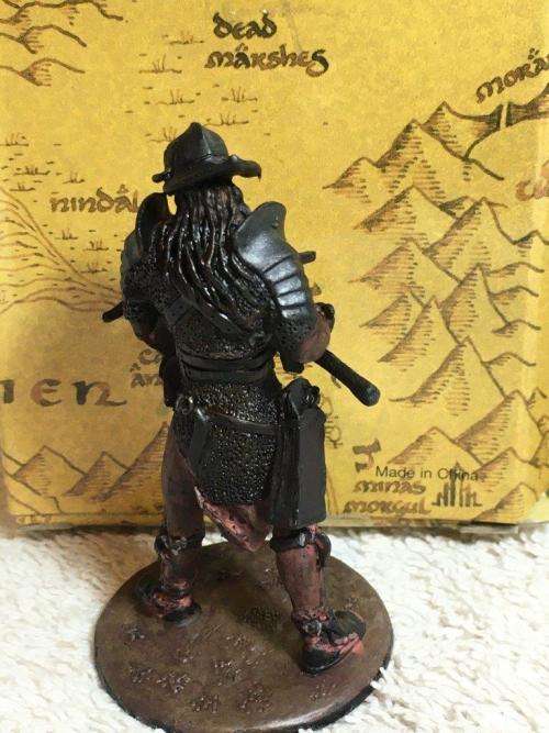 Lord of the Rings - Crossbow Uruk Hai - Eaglemoss Lead Piece - +- 6cm 2004 (NOS)