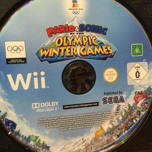 Wii - Mario & Sonic at the Olympic Winter Games (Disc Only)