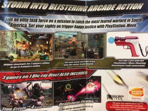 PS3 - Time Crisis Razing Storm