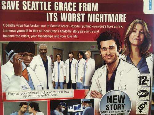 Wii - Grey`s Anatomy The Video Game