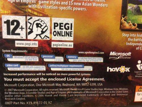 PC - Age of Empires III - The Asian Dynasties