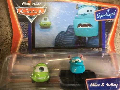 Cars Supercharged - Mike & Sulley - Disney Pixar (Die Cast) Mattel