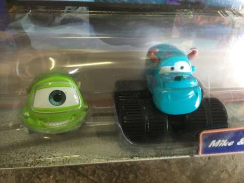 Cars Supercharged - Mike & Sulley - Disney Pixar (Die Cast) Mattel