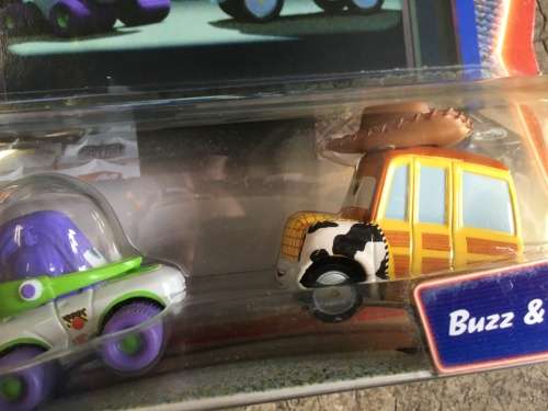Cars Supercharged - Buzz & Woody - Disney Pixar (Die Cast) Mattel