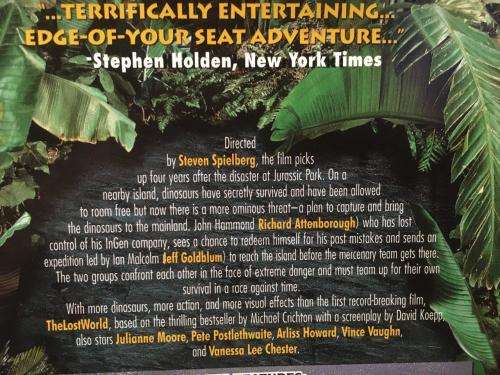 DVD - Jurassic Park - The Lost World