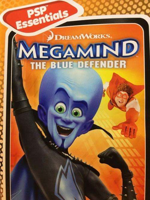 PSP - Megamind The Blue Defender - PSP Essentials