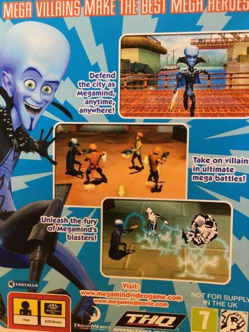 PSP - Megamind The Blue Defender - PSP Essentials