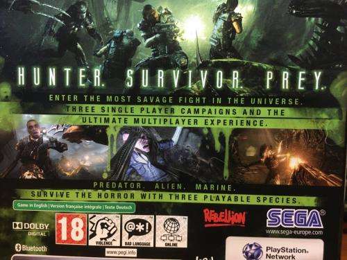 PS3 - Aliens vs Predator