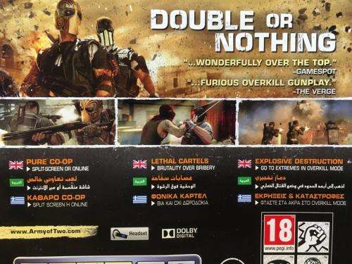 PS3 - Army of Two - the Devils Cartel