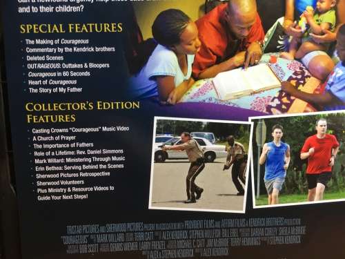 DVD - Courageous - Honor Begins At Home