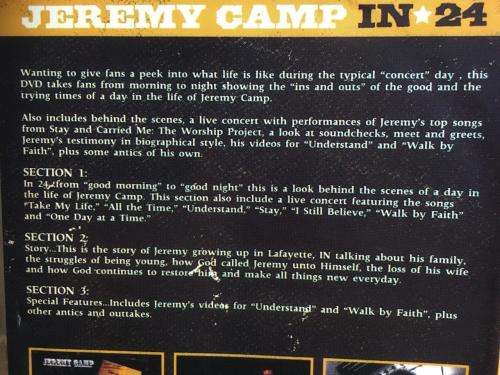 DVD - Jeremy Camp - In 24