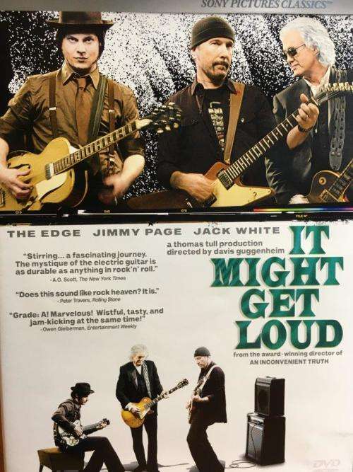 DVD - It Might Get Loud - The Edge, Jimmy Page, Jack White