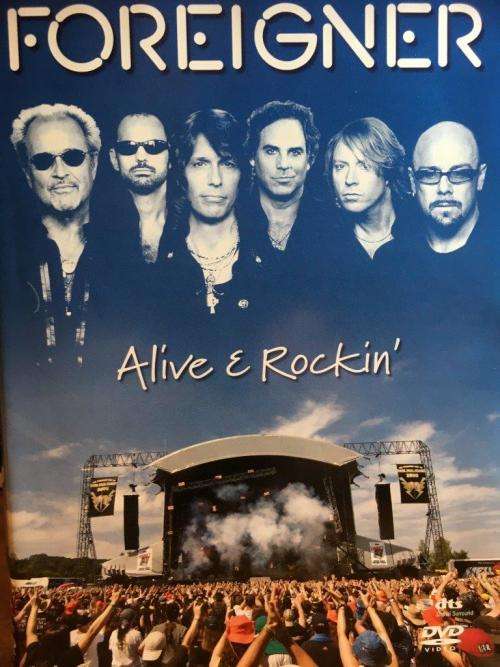DVD - Foreigner Alive & Rockin`