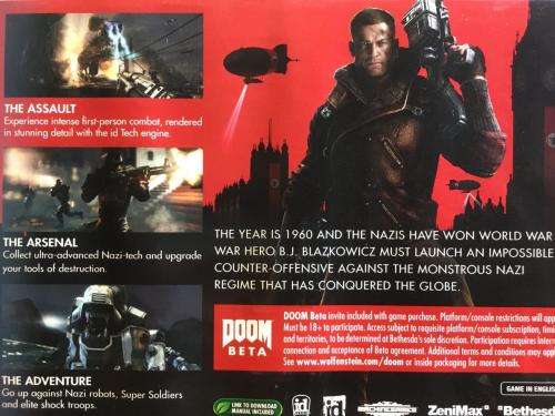 PS3 - Wolfenstein The New Order