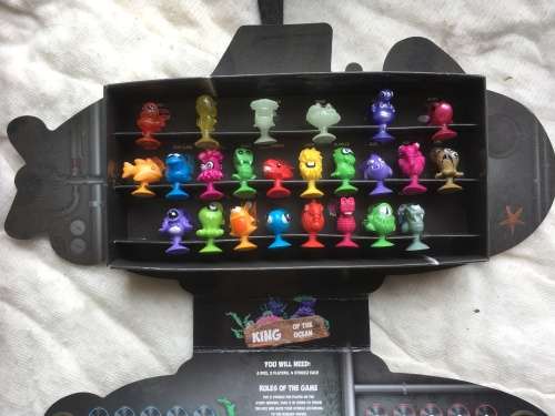 Pick n Pay Stikeez Creatures of the Deep in Submarine Complete set as NEW