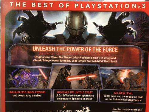 PS3 - Star Wars Unleashed Ultimate Sith Edition - Essentials