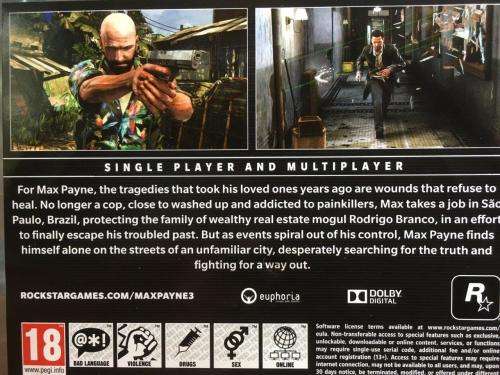 PS3 - Max Payne 3