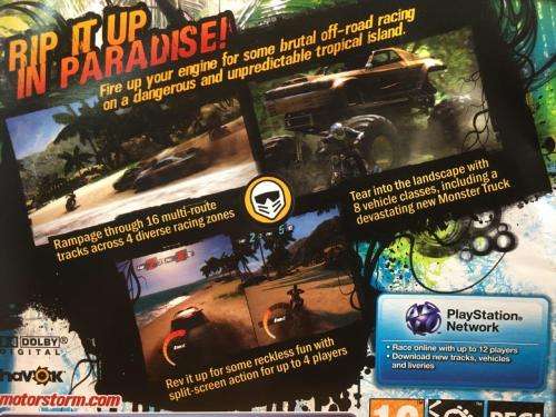 PS3 - MotorStorm Pacific Rift - Platinum