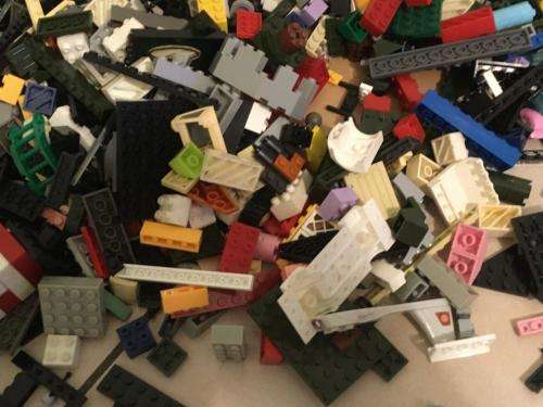 Job Lot of "Generic" Lego compatible pieces over 500 pieces