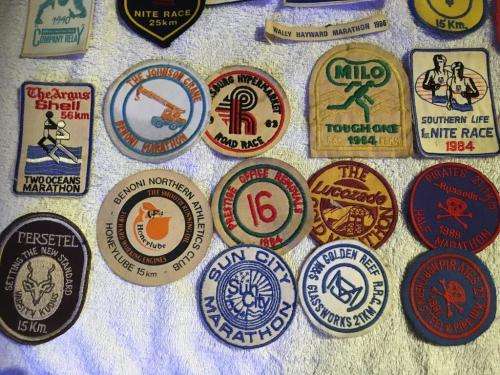 Job Lot of 84 Vintage Running Patches from the 1980's