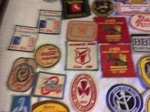 Job Lot of 84 Vintage Running Patches from the 1980's