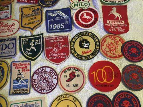 Job Lot of 84 Vintage Running Patches from the 1980's