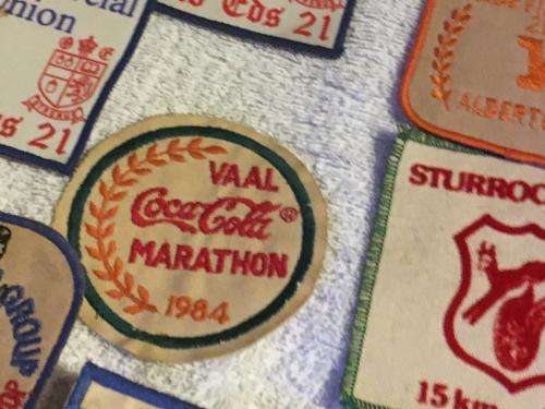 Job Lot of 84 Vintage Running Patches from the 1980's