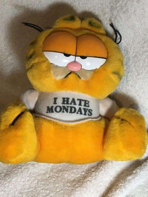 Vintage Garfield +- 22cm 1978,1981 United Feature Syndicate R.Dakin & Co